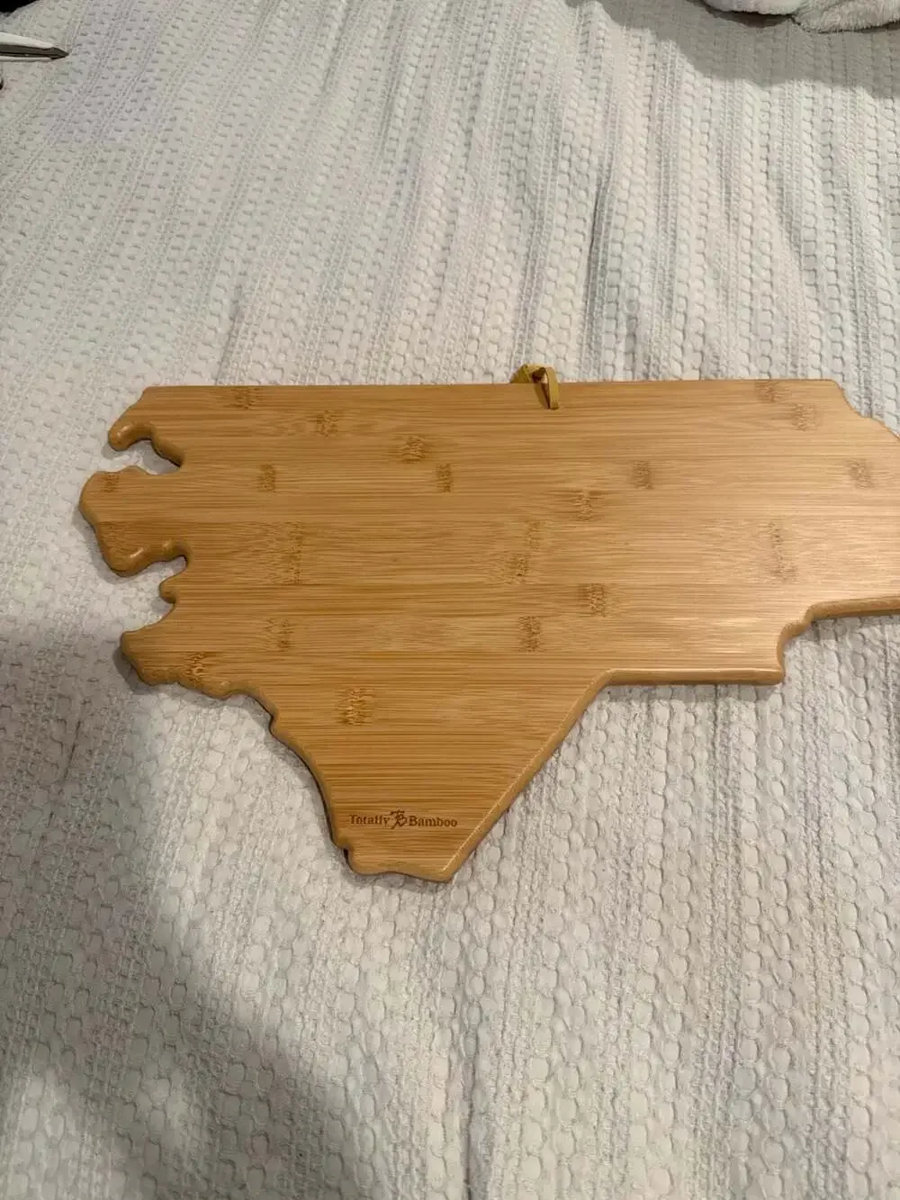 Destination North Carolina State Shaped Cutting Board & Serving Platter